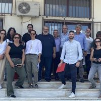 Αυτοψία των Δήμου Εορδαίας, Πανεπιστημίου Δυτικής Μακεδονίας και στελεχών της Ευρωπαϊκής Τράπεζας Επενδύσεων στις εκτάσεις του πρώην Στρατοπέδου Καπετάν Φούφα