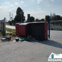 Τροχαίο ατύχημα στην Κοζάνη – Τούμπαρε αγροτικό αυτοκίνητο στο 1ο χλμ Κοζάνης – Λάρισας – Εγκλωβίστηκε ο οδηγός – Δείτε φωτογραφίες