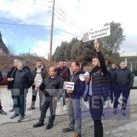 Πτολεμαΐδα: Διαμαρτυρία στο Μποδοσάκειο Νοσοκομείο για τον θάνατο βρέφους 15 μηνών