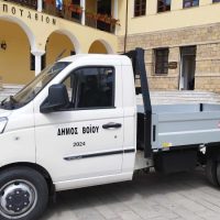 Με ακόμη ένα μικρό ανατρεπόμενο όχημα piaggio porter ενισχύθηκε ο στόλος του Δήμου Βοΐου