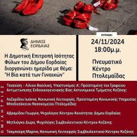 Ημερίδα με θέμα “Η βία κατά των γυναικών” στο Πνευματικό Κέντρο Πτολεμαΐδας