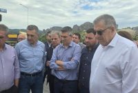 Ο Περιφερειάρχης Δυτικής Μακεδονίας, ο Υπουργός Υποδομών & Μεταφορών και ο Υφυπουργός ΥΜΕ στον Ε65 – Δείτε φωτογραφίες & βίντεο