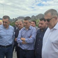 Ο Περιφερειάρχης Δυτικής Μακεδονίας, ο Υπουργός Υποδομών & Μεταφορών και ο Υφυπουργός ΥΜΕ στον Ε65 – Δείτε φωτογραφίες & βίντεο