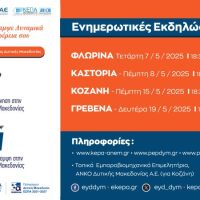 Δύο ενημερωτικές εκδηλώσεις με τίτλο “Επιχειρηματική Εκκίνηση” και “Επιχειρηματική Ανάκαμψη” στη Δυτική Μακεδονία