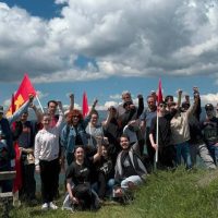 Εκδήλωση ΚΚΕ και ΚΝΕ στον Γράμμο: Τιμώντας την Ηρωική Αντίσταση και το μήνυμα αλληλεγγύης στην Παλαιστίνη