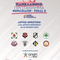 Final 8: 36ο Πανελλήνιο Πρωτάθλημα Κορασίδων στο Άργος Ορεστικό