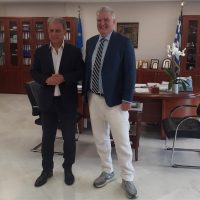 Τον Περιφερειάρχη επισκέφθηκε ο Γραμματέας της Αποκεντρωμένης Διοίκησης Ηπείρου-Δυτικής Μακεδονίας Δρ. Ιωάννης Σάββα