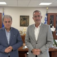Συνάντηση συνεργασίας του Βουλευτή ΠΕ Κοζάνης Στάθη Κωνσταντινίδη με τον Περιφερειάρχη Δυτικής Μακεδονίας Γιώργο Αμανατίδη