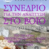 Δήμος Βοΐου: Συνέδριο για την Ανάπτυξη στο Βόιο από την Βοϊακή Εστία Θεσσαλονίκης στο Τσοτύλι