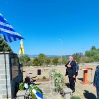 Τρισάγιο στη μνήμη του Ανθυπαστυνόμου Ευσταθίου Λαζαρίδη στο Τσοτύλι Κοζάνης