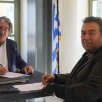 Υπογράφηκε η σύμβαση για την επισκευή της αγροτικής οδοποιίας στο Τρανόβαλτο