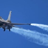 Διέλευση πολεμικών αεροσκαφών στην Πτολεμαΐδα στα πλαίσια εορτασμού του Προστάτη της Πολεμικής Αεροπορίας