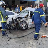 Τροχαίο με δύο σοβαρά τραυματίες στην Πτολεμαΐδα