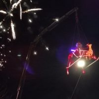 Παραμυθένια άφιξη του Άγιου Βασίλη στα Πετρανά Κοζάνης – Γιορτινή μαγεία στο Event Plaza – Δείτε φωτογραφίες & βίντεο