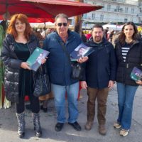 Επίσκεψη κλιμακίου του ΠΑΣΟΚ Κοζάνης και Εορδαίας στην λαϊκή αγορά της Πτολεμαΐδας