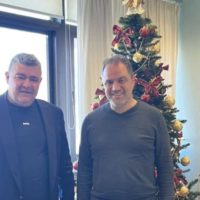 Συνάντηση εργασίας του Προέδρου του Επιμελητηρίου Κοζάνης Μητλιάγκα Γιάννη με τον Αντιπεριφερειάρχη της Π.Ε. Κοζάνης Βύζα Κωνσταντίνο