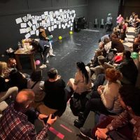 Έκοψαν τις βασιλόπιτές τους στο Δημοτικό Περιφερειακό Θέατρο Κοζάνης