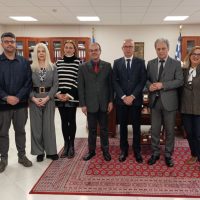 Συνάντηση εργασίας του Περιφερειάρχη Δυτικής Μακεδονίας με τον Δήμαρχο και τον Γενικό Πρόξενο της Ελλάδας στην Κορυτσά 