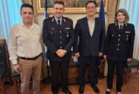 Εθιμοτυπικές επισκέψεις του Γενικού Περιφ. Αστυνομικού Διευθυντή Δυτ. Μακεδονίας σε Περιφερειάρχη και Δήμαρχο Κοζάνης