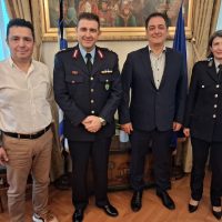 Εθιμοτυπικές επισκέψεις του Γενικού Περιφ. Αστυνομικού Διευθυντή Δυτ. Μακεδονίας σε Περιφερειάρχη και Δήμαρχο Κοζάνης