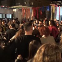 Το άναμμα και γλέντι του Φανού Άη Δημήτρη – Δείτε το βίντεο