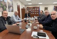 Συνάντηση εργασίας για το θέμα των πλημμυρικών φαινομένων στην περιοχή του Αμυνταίου