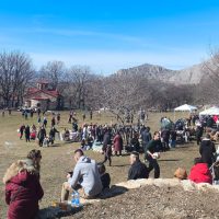 Πλήθος κόσμου την Καθαρά Δευτέρα στο πάρκο ελαφιών Αγίου Παντελεήμονα στον Άγιο Δημήτριο Κοζάνης