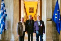 Συνάντηση πραγματοποιήθηκε του Βουλευτή Στάθη Κωνσταντινίδη με τη διοίκηση του Αναγκαστικού Συνεταιρισμού Κροκοπαραγωγών Κοζάνης