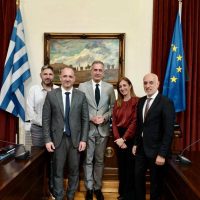 Στελέχη της περιοχής στη συνεδρίαση της ειδικής μόνιμης επιτροπής οδικής ασφάλειας