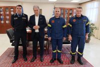 Επίσκεψη του νέου Συντονιστή Επιχειρήσεων Ηπείρου, Δυτικής Μακεδονίας και Νήσων στον Περιφερειάρχη Δυτικής Μακεδονίας