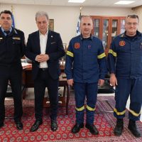 Επίσκεψη του νέου Συντονιστή Επιχειρήσεων Ηπείρου, Δυτικής Μακεδονίας και Νήσων στον Περιφερειάρχη Δυτικής Μακεδονίας