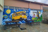 ΑΡΣΙΣ Κοζάνης: Πραγματοποιήθηκε η τοιχογραφία στο ΓΕΛ Σερβίων