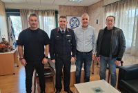 Συνάντηση αστυνομικών υπαλλήλων Φλώρινας με τον Διευθυντή Δυτικής Μακεδονίας Ταξίαρχο κ. Νικόλαο Έξαρχο