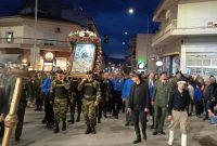 Πλήθος πιστών στη Λιτάνευση της Ιερής Εικόνας της Παναγίας Ζιδανιώτισσας – Δείτε φωτογραφίες και βίντεο