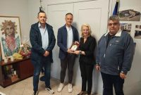 Συνάντηση της κα. Ευτυχία Καπάτου Διοικήτρια του Γενικού Νοσοκομείου Κοζάνης «Μαμάτσειο» με την Ε.Σ.ΠΕ.ΚΟΖ