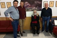 Δωρεά έργου τέχνης στον Σύλλογο Γρεβενιωτών Κοζάνης «Ο Αιμιλιανός» από τον ζωγράφο Αριστοτέλη Βαρσάμη