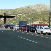 Αυξημένη κίνηση στα διόδια Πολυμύλου – Ρεύμα επιστροφής προς την επαρχία ενόψει Πάσχα