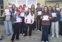 Συμμετοχή και βράβευση σε θεατρικό διαγωνισμό από θεατρικές ομάδες του ΔΗΜ.Ω.Σ. Γυμνασίου Κοζάνης