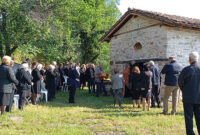Λειτουργία στον βυζαντινό αποκατεστημένο Ι.Ν. Αγ. Νικολάου Αιανής