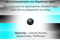 Κοζάνη: Διάλεξη με θέμα «Η Φιλαρμονική “Πανδώρα” και η συγκρότηση του Δημόσιου Ήχου» από τον Αρχιμουσικό Ιωάννη Κούκα
