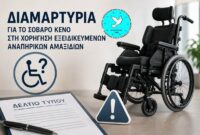 Σύλλογος Αμεα Δυτικής Μακεδονίας: Έντονη ανησυχία για το κενό στη χορήγηση εξειδικευμένων αναπηρικών αμαξιδίων