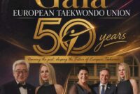 Η Κουτρότσιου Αναστασία στο επετειακό Gala των 50 χρόνων της Ευρωπαϊκής Ομοσπονδίας Ταεκβοντό