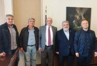 Επίσκεψη του ευρωβουλευτή της ΝΔ κ. Ευάγγελου Μειμαράκη στο Δημαρχείο Εορδαίας