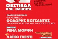 Το 52ο Φεστιβάλ ΚΝΕ – «Οδηγητή» στην Κοζάνη στις 12/6