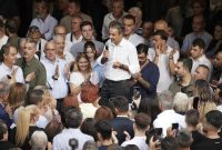 Δείτε βίντεο και φωτογραφίες από την επίσκεψη Μητσοτάκη στην Κοζάνη – Τι είπε στην ομιλία του